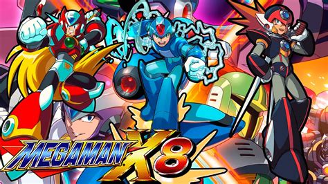 MEGAMAN X8 (PS2) [ X,ZERO,AXL ] 4K/60FPS .